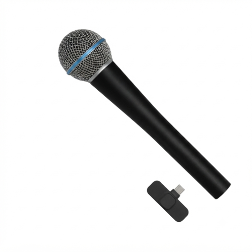 UniVox Pro 2.4GHz Wireless Interview Microphone for Journalists & Reporters Dynamic Cardioid USB-C & iPhone Compatible UniVox Pro 2.4GHz Wireless Interview Microphone for Journalists & Reporters Dynamic Cardioid USB-C & iPhone Compatible